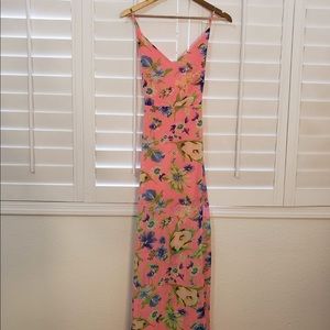 Day & Night floral pink maxi dress